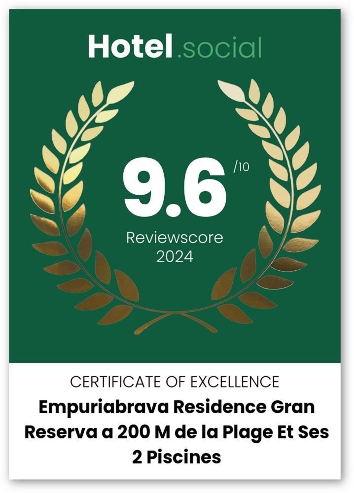 Appartement 1 Chambre Climatise Avec 3 Piscines A 200 M De La Plage Empuriabrava Eksteriør bilde