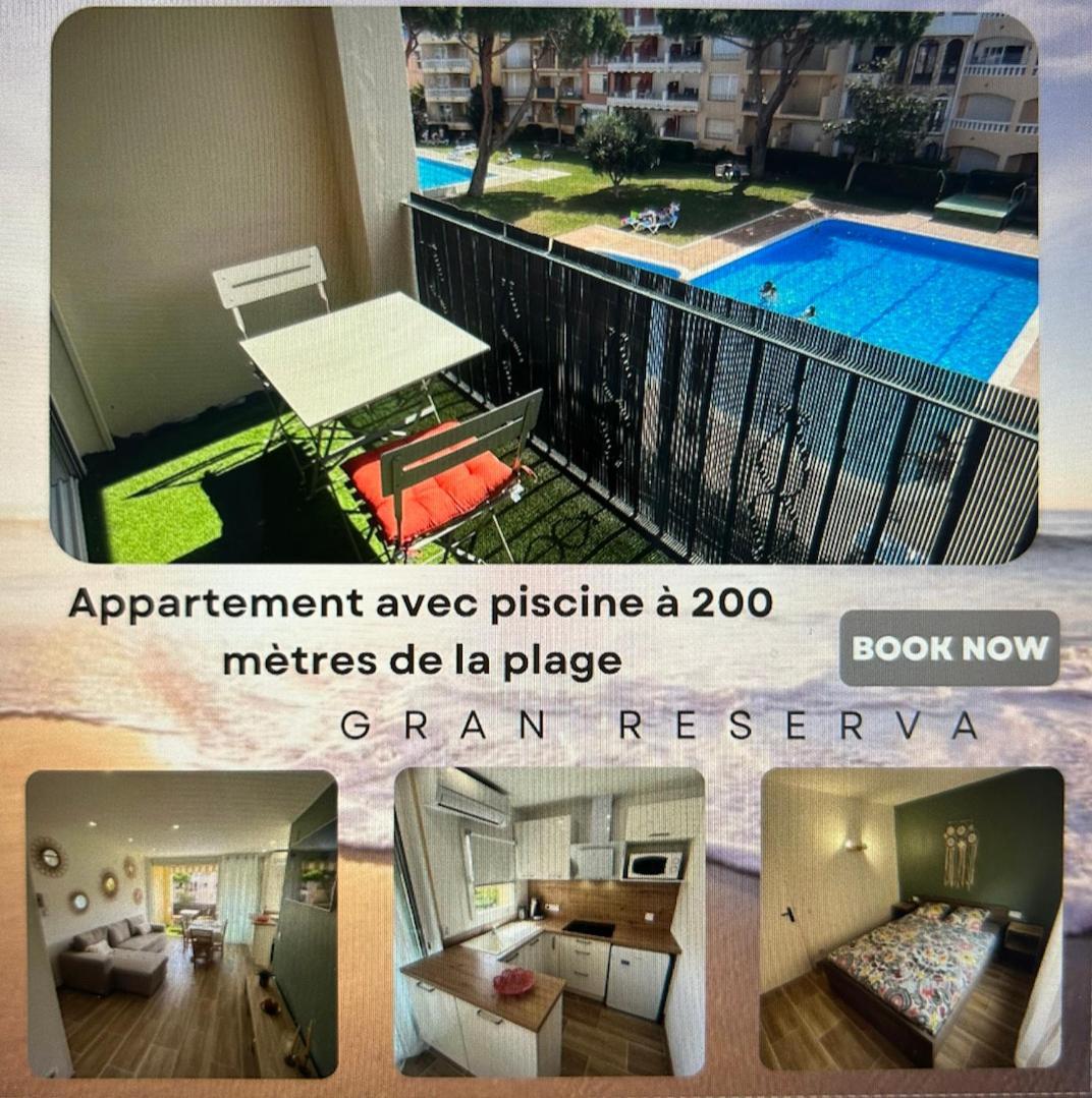 Appartement 1 Chambre Climatise Avec 3 Piscines A 200 M De La Plage Empuriabrava Eksteriør bilde